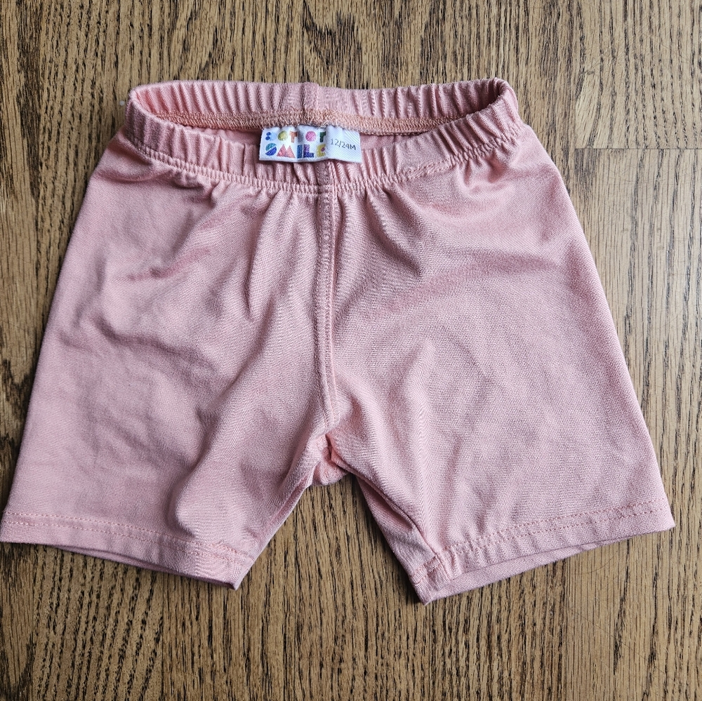 Pink Kids Shorts